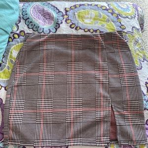 Plaid MiniSkirt